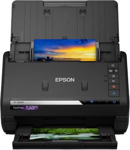 Epson FastFoto FF-680W High-Speed Photo & Document Scanner – Wireless