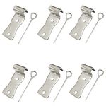 bjsdkff Sofa Savers Zig Zag Spring Repair Bracket Kit, Sofa Zig Zag Spring Repair Brackets for Furniture Chair Couch Sofa Upholstery Spring Replacement Repair 6 pieces