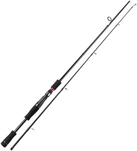 Sougayilang Fishing Rods Ultra-Sensitive Carbon Spinning Rods Blanks with Comfort EVA Grip Rod Handle 2 Pieces Trout Rod-Spinning-5.9ft