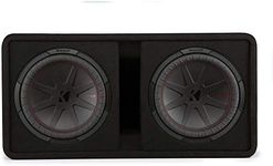 Kicker 48DCWR122 CompR 12"(30cm) Dual subwoofers in Vented encl, 2ohm, RoHS Compliant