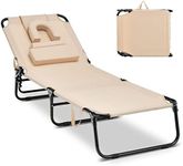 Costway Face Down Tanning Chair, Be