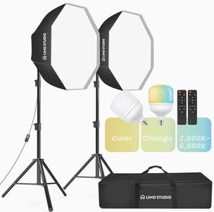 LimoStudio 27" LED Softbox Lighting Kit 2 Pack