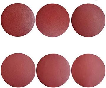 Auniwaig 12 inch 100/180 Sandpaper Sanding Discs NO-Hole PSA 3 Each of 100/180 Grit Sandpaper Aluminum Oxide Random Orbital Sander Pads for Metal,Non-Metal,Leather,Rubber,Plastic