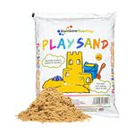 Rainbow Eco Play - Play Sand - 20kg - Natural Play Sand for Kids - Clean, Natural, Non-Toxic - Sandpit Sand - Building Sand - Childrens Play Sand - Sensory Playing Sand for Kids - Sand Play