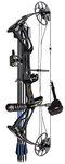 Sanlida Archery Dragon X8 RTH Compound Bow Package for Adults and Teens,18”-31” Draw Length,0-70 Lbs Draw Weight,up to IBO 310 fps,No Bow Press Needed,Limbs Made in USA,Limited Life-time Warranty