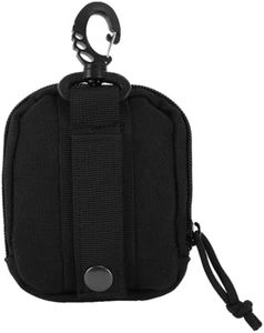 Mini Bolsa Molle, Bolsa de Plátano Táctico Molle EDC Compacto Pocket, Pequeña Bolsa Al Aire Libre Gadget Utilidad de Nylon Bolsa de Cintura Exterior