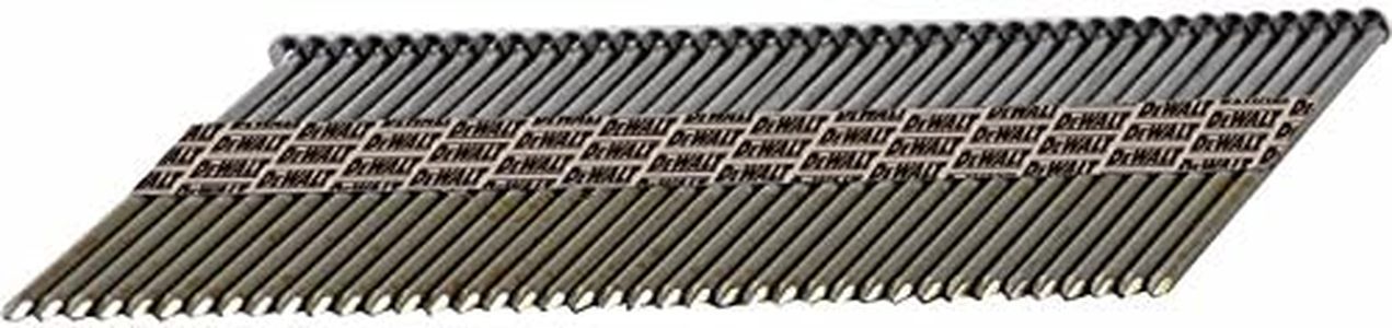 DEWALT Framing Nails, Paper Tape, 30-Degree, Smooth Shank, Galvanized, Off-Set Round Head, 3 1/4-Inch x .131-Inch, 2000-Pack (DPT-12D131GFH)