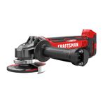 CRAFTSMAN 20V MAX Brushless Cordless Angle Grinder,Paddle Switch, Tool Only (CMCG451B)