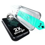 ESR 3 Pack for iPhone 17e/ iPhone 16e/ iPhone 13/ iPhone 14/ iPhone 13 Pro Tempered Glass, Military Grade Shatterproof, 9H Hardness Screen Guard, Full Coverage Screen Protector with UltraFit Tray