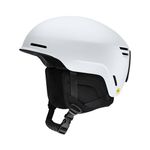 Smith Method Helmet – Adult Snowsports Helmet with MIPS Technology + Zonal Koroyd Coverage – Lightweight Protection for Skiing & Snowboarding – for Men & Women – Matte White, Small