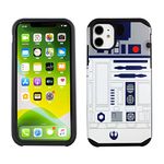 iPhone 11 Case R2D2 Droid Robot, IMAGITOUCH 2-Piece Style Armor Case with Flexible Shock Absorption Case & R2D2 Design Cover Hybrid for iPhone 11 (6.1 inch)- R2D2