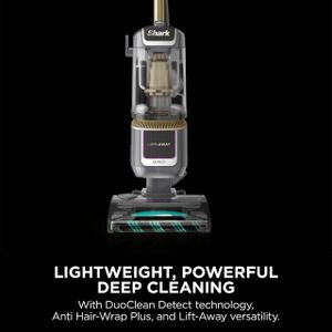 Shark Detect Upright Vacuum Cleaner – Powerful Floor Cleaning