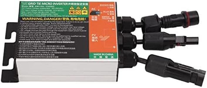 VGEBY Onduleur Solaire Grille Tie, 150W 230V Onduleur Solaire à Onde Sinusoïdale Pure 10.8V à 30V DC Entrée vers AC 180V à 280V Sortie Micro Onduleur
