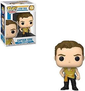Funko Pop! TV: Star Trek - Captain Kirk - (Mirror Mirror Outfit) - Star Trek The Original Series - Figura de Vinilo Coleccionable - Idea de Regalo- Mercancia Oficial - Juguetes para Niños y Adultos