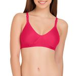 Tweens Concealer Dark Pink T-Shirt Bra (Pink, 34B)