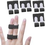 8 Pieces Buddy Finger Wraps, Finger Tapes for Broken, Sprained, Fractured Finger, Finger Straps for Jammed, Swollen, Dislocated Joint