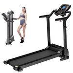 Electric Motorised Folding Treadmill Heavy Duty 1.5 HP Indoor Walking, Running, Jogging Exercise Gym Machine Folding Treadmill for Home Use | Best for Cardio Fitness Home and Office Fitness Workout