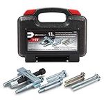 Powerbuilt Alltrade 648645 Kit 14 Heavy Duty Steering Wheel Puller Tool Set