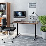 Wakefit Study Table | 1 Year Warranty | Computer Table, Office Table for Home, Desk, Work Table for Home Office, Wooden Study Table, Study Table for Adults, Engineered Wood(Shea - Brown) DIY
