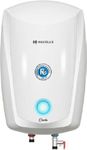 Havells Carlo 5 Litre Instant Water Heater | Color Changing LED Indicator, Rust and shock proof, ISI Certified | Fire retardant power cord; Warranty: 5 Yr on inner tank & 2 Yr comprehensive | (White)