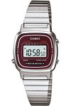 Casio Women's Illuminator LA670WA-4 Silver Stainless-Steel Quartz Watch