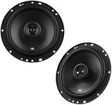 JBL Stage1 61F 2-Way Car Speaker Set by Harman Kardon - 200 Watt Car Boxes 40 Watt RMS - 2 Piece Car HiFi Box Large 16.5 cm | 165 mm | 6.5 Inches, Black