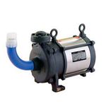 V-Guard 1 HP 220v Openwell Submersible VOSK F90 with Cable and Starter for Lifting Water from Wells, Tanks, Single Phase- Multicolour