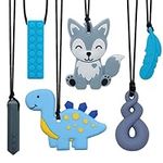 Chew Necklaces for Sensory Kids, 6 