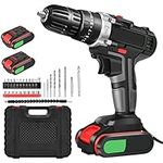 Cordless Drill+ 2 Battery Heavy Dut