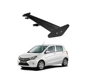 PRIKNIK Spoiler Black Aluminium Car Rear Trunk Sporty Look G-T Racing Type Rear Wing Spoiler Compatible with M-aruti S-uzuki C-elerio