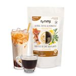 Nummy Creations 150 cup Caramel Instant Caffeine-Free Coffee Alternative with Dandelion. Coffee Substitute, Chicory Coffee 300g