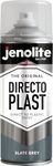 JENOLITE Directoplast Gloss Spray Paint | SLATE GREY | 400ml | Spray Paint for Plastic Surfaces | For All Types Of Plastic | No Primer Required Multi Surface Paint | RAL 7031