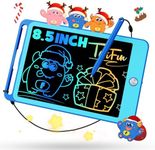 TEKFUN Kids Toys for 3+ Years Old Boys Girls Toddler, 8.5inch LCD Writing Tablet Erasable Drawing Tablet Writing Pads, Kids Travel Learning Toys Boys Girls Birthday Gifts Age 3 4 5 6 7 (Blue)