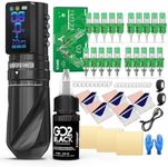 Wormhole Tattoo Gun Kit Wireless Ta
