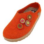 Haflinger Kanon 731023 Women's Slippers Orange Size: 8 UK