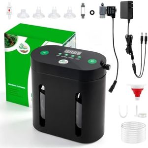 Aquarium CO2 Generator System, Carbon Dioxide Reactor Kit with Solenoid