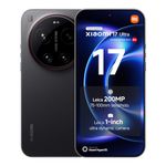 XIAOMI 17 Ultra, smartphone 16+1024 GB, Leica 200MP 75–100mm telephoto, LOFIC HDR technology, HyperAI, black, manufacturer warranty 2 years + 1 year extra, charger not included