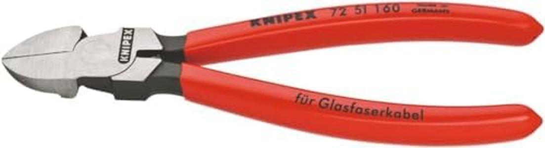 KNIPEX DIAGONAL CUTTER FOR FIBRE OPTICS 160MM