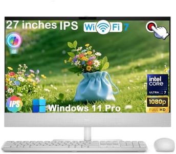 Dell 27 All-in-One Touchscreen Desktop PC, Intel Ultra 7-355 AI Processor