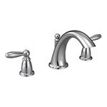 Moen T4943 Brantford Two-Handle Low Arc Roman Tub Faucet Without Valve (Chrome)