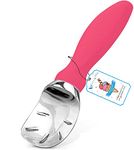 ROYALTEC Ice Cream Scoop, Dish Washer Safe Ice Cream Spoon for Hard ice Cream with a Comfortable Grip Handle, Sturdy and Durable Design (Pink)