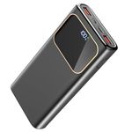 Coucur Power Bank 20000mAh, Portable Charger 22.5W Fast Charging PD3.0 QC4.0 PowerBank USB C Input & Output, 2024 NEW Battery Pack With LCD Display for iPhone, Samsung, Huawei, iPad, Tablets and More