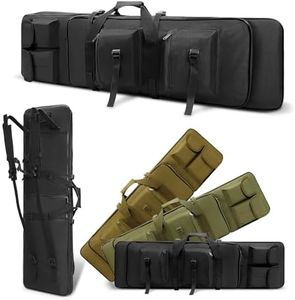 SHOATTAKEEN 33” / 39”/ 47” Rifle Case Soft Bag Gun Case for Rifles and Shotguns, Tactical Shooting Bag for Long Gun Pistol Transportation, Rifle Carrying Case for Shooting Range Activity, Hunting