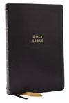 KJV Holy Bible with Apocrypha and 73,000 Center-Column Cross References, Black Leathersoft, Red Letter, Comfort Print: King James Version