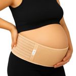 Jill & Joey Maternity Belt - Belly Band Back Brace - Pregnancy Must Haves - Pregnancy Belly Support Band - Back Support - Belly Band for Pregnancy