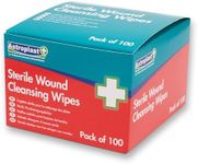 Astroplast Alcohol Free Sterile Wound Cleansing Wipes Pack 100