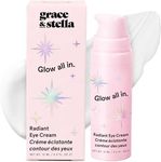 grace & stella Retinol & Caffeine Under Eye Cream Anti Aging - Hydrating Cream with Niacinamide & Peptides - Reduce Wrinkles, Crow's Feet, Puffiness - Vegan Skincare - Free (0.5 fl.oz / 15ml)