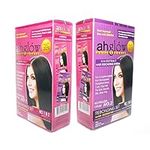 AHGLOW Hair Rebonding Set Permanently Straight Extra Strength Formula set 165g