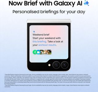 Samsung Galaxy Z Flip7 FE 256GB Smartphone – Black