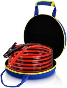 GOODYEAR – ULTRA RELIABLE Car Jumper Cables with DURABLE PVC CASE, Emergency Roadside Assistance, Works in EVERY WEATHER [4 GAUGE, 16 FT]